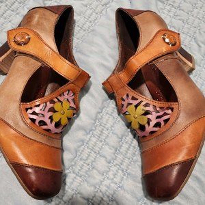 L'artiste shoes quality leather size 38 (71/2-8)8us)